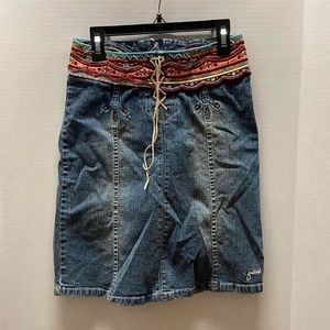 Guess Jeans Vintage Denim Skirt, sz 10